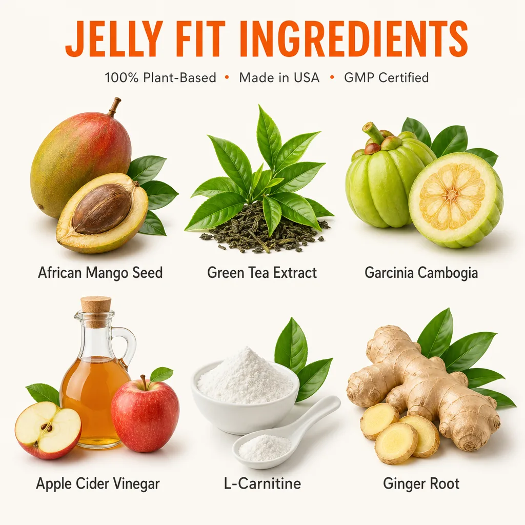 Jelly Fit Weight Loss Supplement Bottle - Official Formula